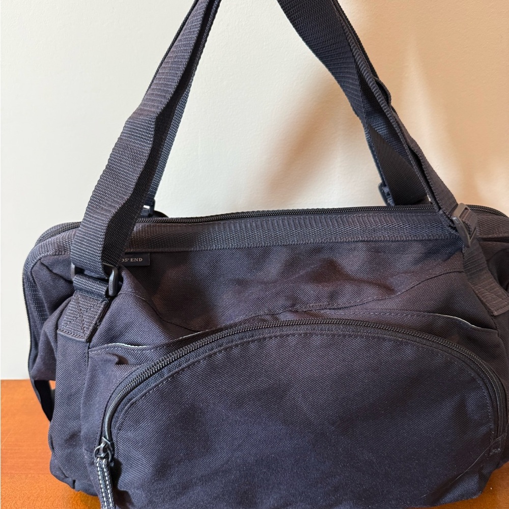 Lands' End Navy Travel Bag